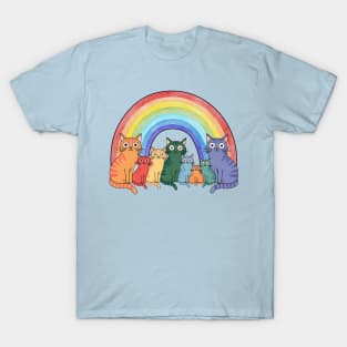 Rainbow Cats T-Shirt